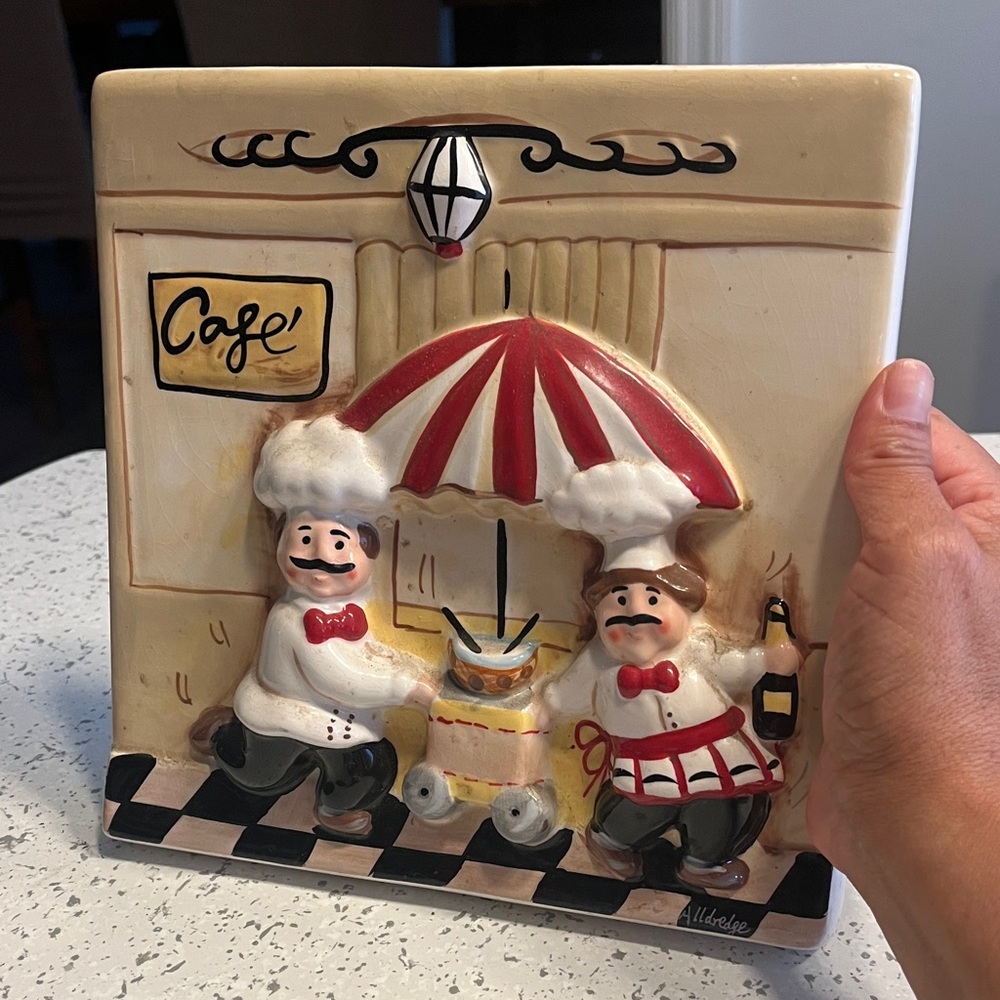 Charming Chef Wall Plaque